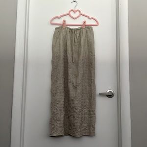 Reformation Winnie Skirt, Tea Leaf, S